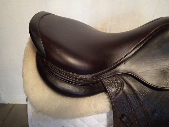 17.5" CWD Hunter Mademoiselle 2Gs Saddle - Full Buffalo - 2020 - 2L Flaps - SE38 - Pro Panels