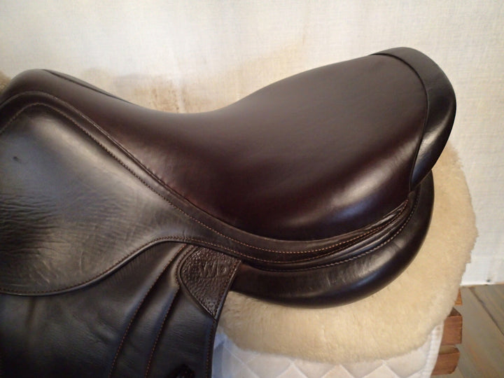 17.5" CWD Hunter Mademoiselle 2Gs Saddle - Full Buffalo - 2020 - 2L Flaps - SE38 - Pro Panels