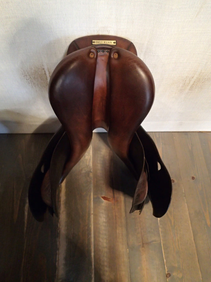 18" Bruno Delgrange PJ Saddle - 2003 - 4.25" dot to dot