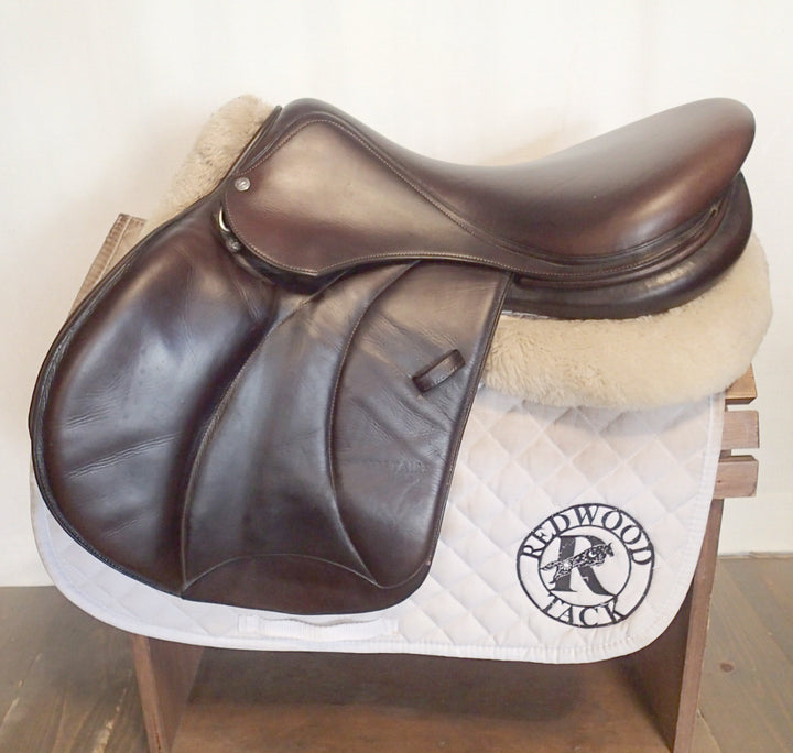 18" Voltaire Palm Beach Saddle - Full Buffalo - 2017 - 3AA Flaps - 4.75" dot to dot - Pro Panels (422)