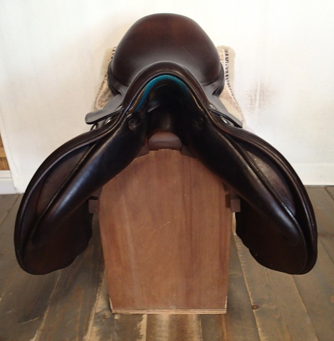 18" Voltaire Palm Beach Saddle - Full Buffalo - 2017 - 3AA Flaps - 4.75" dot to dot - Pro Panels (422)