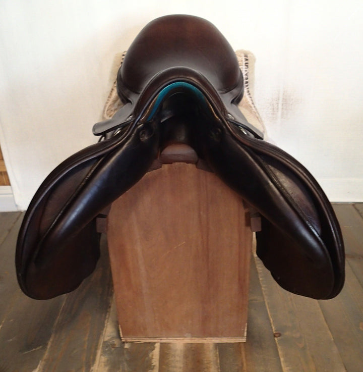 18" Voltaire Palm Beach Saddle - Full Buffalo - 2017 - 3AA Flaps - 4.75" dot to dot - Pro Panels (422)