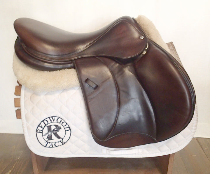 18" Voltaire Palm Beach Saddle - Full Buffalo - 2017 - 3AA Flaps - 4.75" dot to dot - Pro Panels (422)