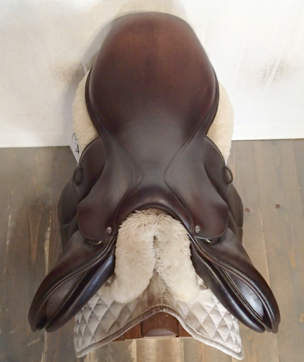 18" Voltaire Palm Beach Saddle - Full Buffalo - 2017 - 3AA Flaps - 4.75" dot to dot - Pro Panels (422)