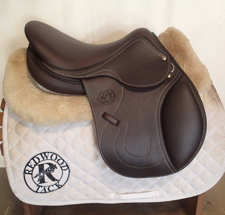 15.5" Antares Skylla Saddle - Full Calfskin - 2023 - 4.5" dot to dot (425)
