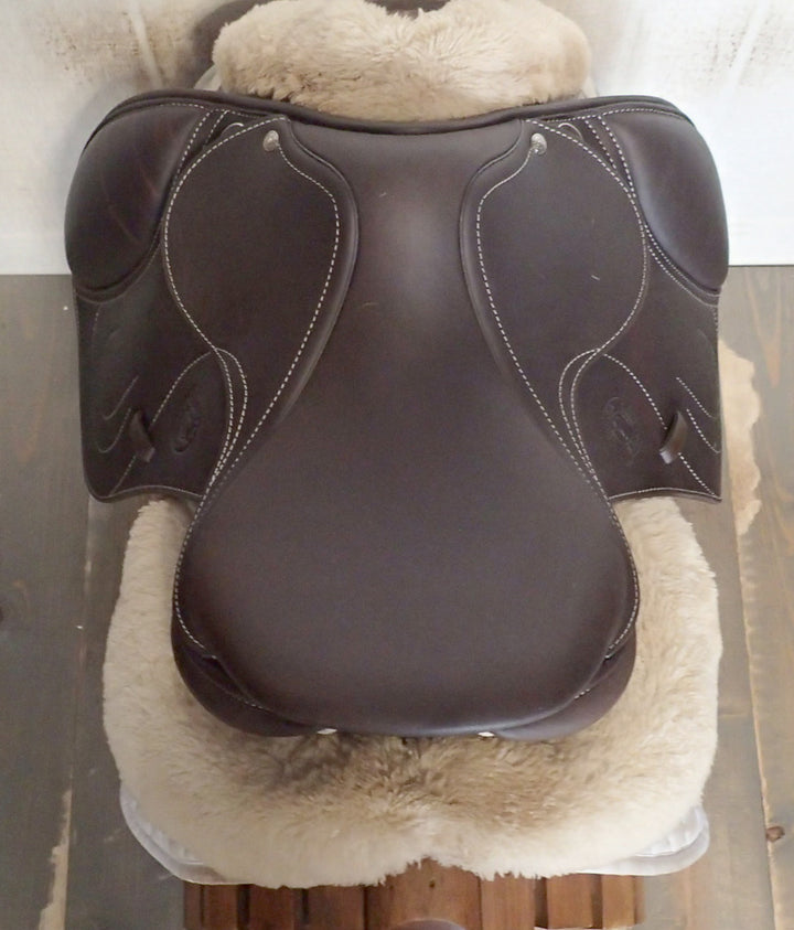 15.5" Antares Skylla Saddle - Full Calfskin - 2023 - 4.5" dot to dot (425)