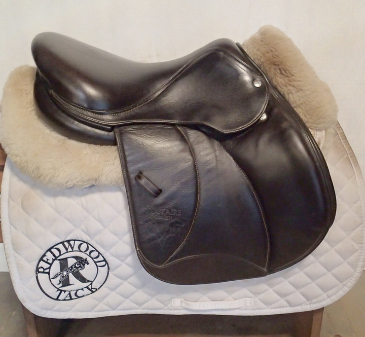 15.5" Voltaire Palm Beach Saddle - Full Buffalo - 2018 - 1 Flaps - 4.75" dot to dot - FIN Panels (426)