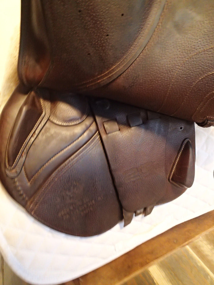 17" CWD 2Gs Saddle - Full Buffalo - 2021 - SE26 - 2C Flaps - Pro Panels (427)