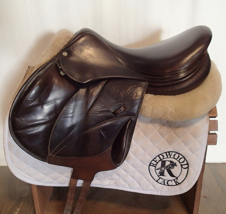 17.5" Voltaire Lexington Monoflap Saddle - Full Buffalo - 2011 - 1A Flaps - 4.75" dot to dot - Pro Panels