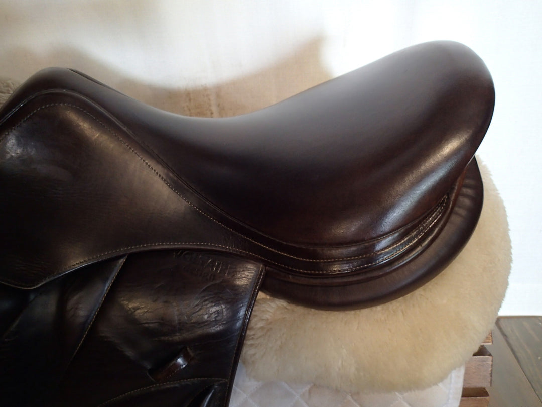 17.5" Voltaire Lexington Monoflap Saddle - Full Buffalo - 2011 - 1A Flaps - 4.75" dot to dot - Pro Panels