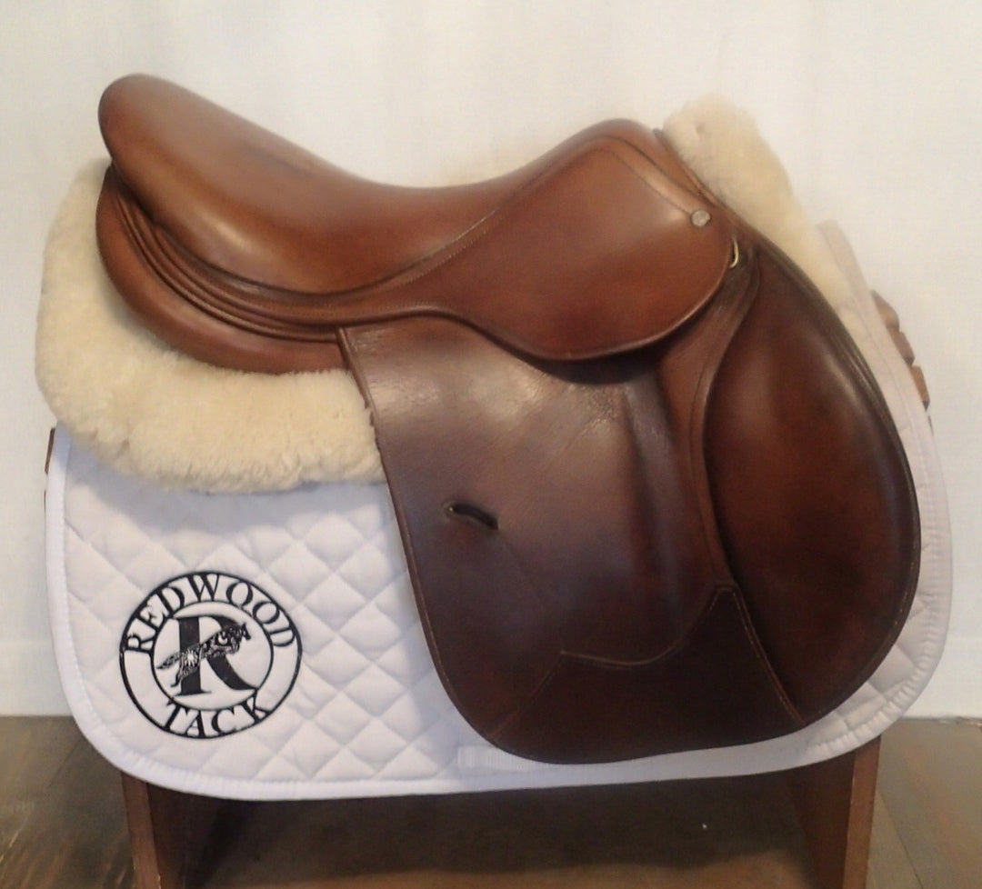 17" Antares Saddle - Full Buffalo - 2005 - 2 Flaps - 4.5" dot to dot