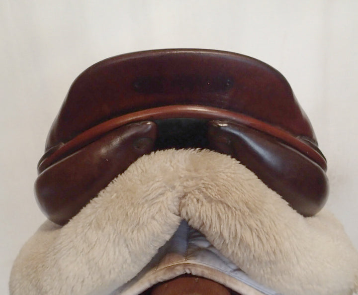 18" Voltaire Palm Beach Saddle - Full Buffalo - 2011 - 2A Flaps - 4.75" dot to dot - FIN Panels (434)