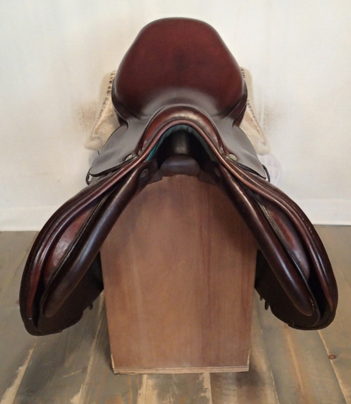 18" Voltaire Palm Beach Saddle - Full Buffalo - 2011 - 2A Flaps - 4.75" dot to dot - FIN Panels (434)