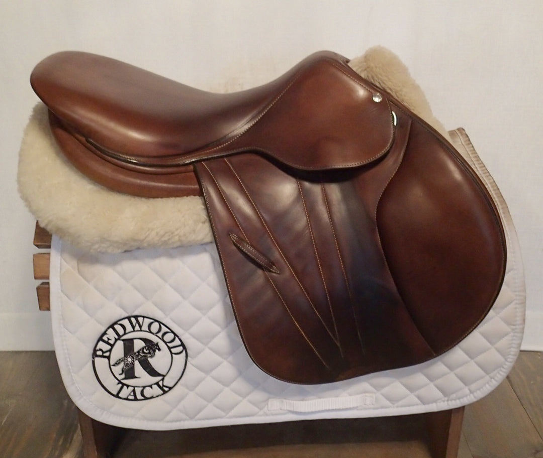 17" Butet Premium Saddle - Full Calfskin - 2015 - P Seat - 2.25 Flaps - 4.25" dot to dot