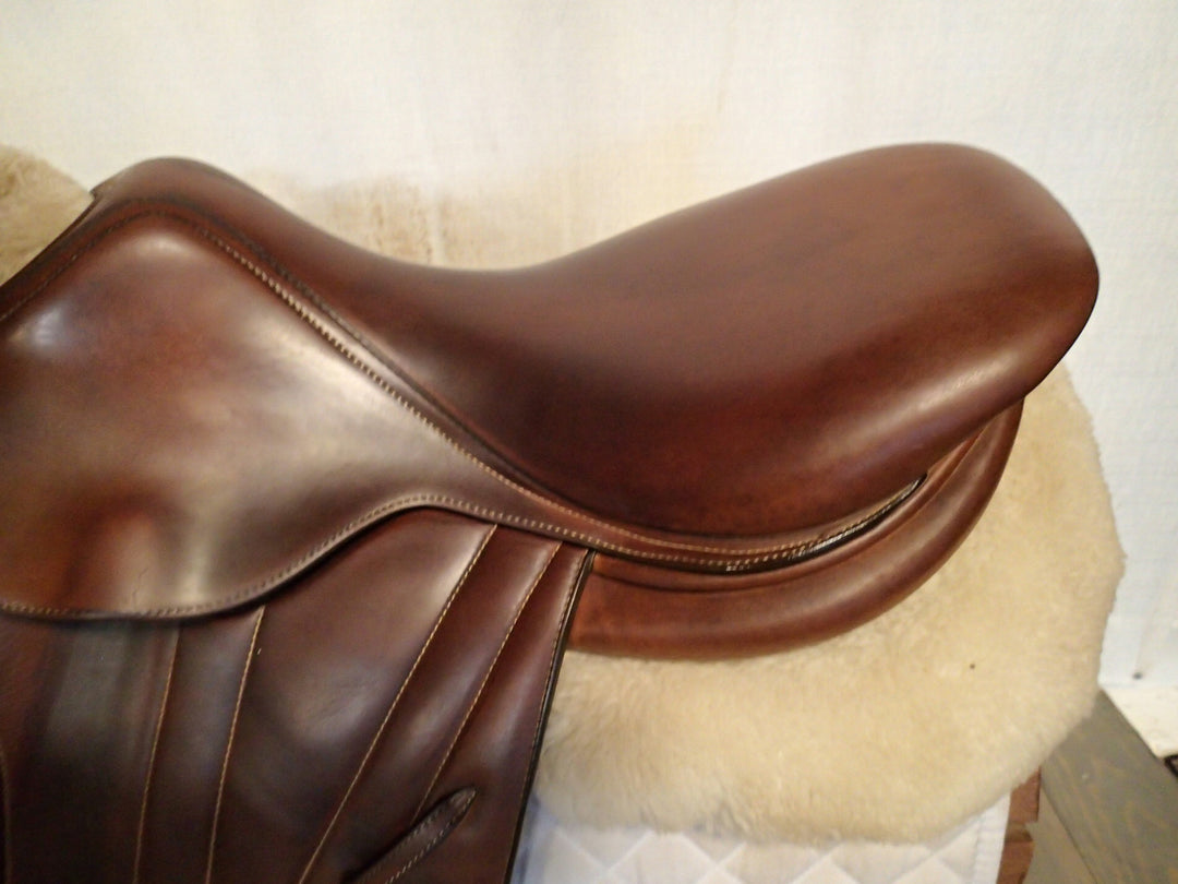 17" Butet Premium Saddle - Full Calfskin - 2015 - P Seat - 2.25 Flaps - 4.25" dot to dot