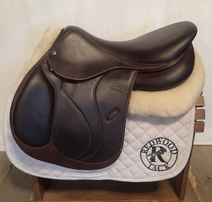 18" Devoucoux Biarritz S Saddle - Full Buffalo - 2021 - 2NR Flaps - 4.5" dot to dot