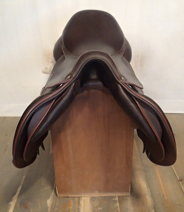 18" Devoucoux Biarritz S Saddle - Full Buffalo - 2021 - 2NR Flaps - 4.5" dot to dot