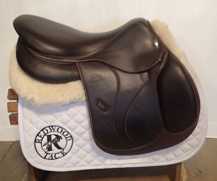 18" Devoucoux Biarritz S Saddle - Full Buffalo - 2021 - 2NR Flaps - 4.5" dot to dot