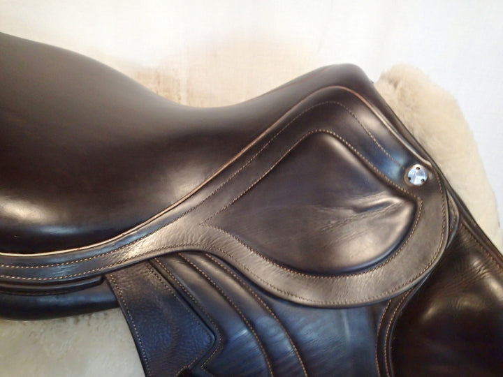 17" CWD Mademoiselle 2Gs Saddle - Full Buffalo - 2017 - 1L Flaps - SE32 - 4.75" dot to dot