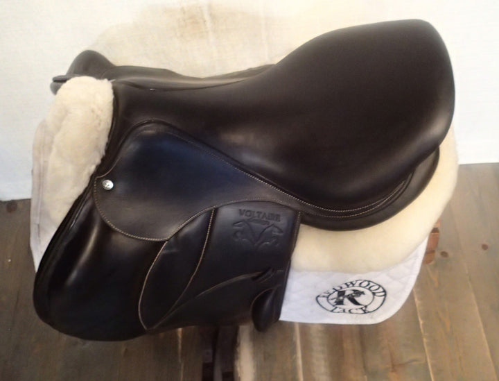 17.5" Voltaire Lexington Monoflap Saddle - Full Buffalo - 2020 - 2AA Flaps - 4.75" dot to dot - Pro Panels