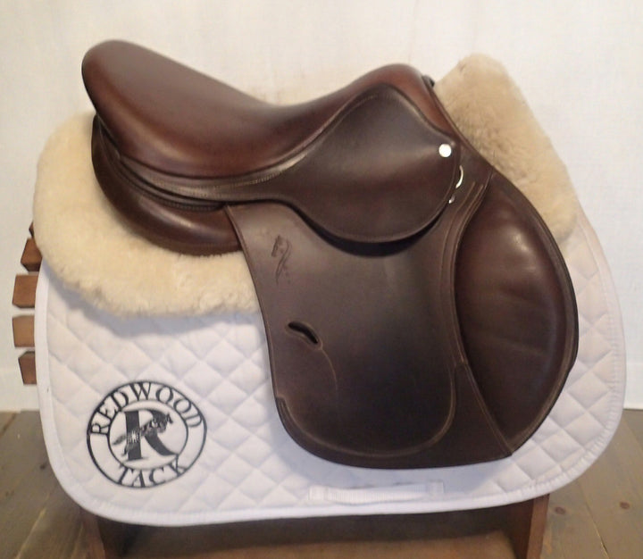 15.5" Antares Saddle - Full Buffalo - 2018 - 00 Flaps - 4.75" dot to dot