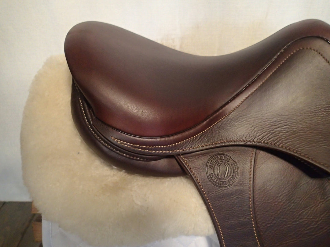 15.5" Antares Hero Saddle - Full Buffalo - 2021 - 4.75" dot to dot