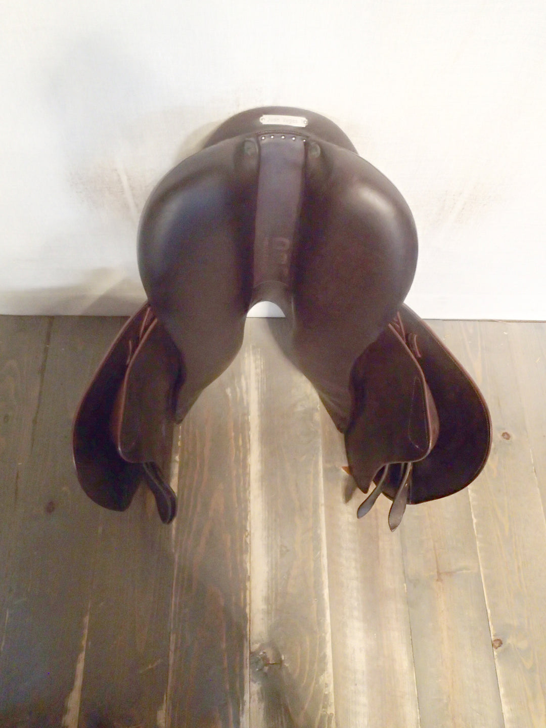 17.5" Devoucoux Biarritz Lab Saddle - 2021 - 3AB Flaps - 4.75" dot to dot