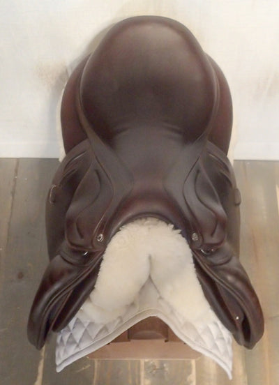 18" Voltaire Palm Beach Saddle - Full Buffalo - 2021 - 3A Flaps - 4.75" dot to dot - Pro Panels