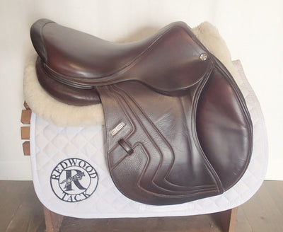 17.5" Voltaire Palm Beach Saddle - Full Buffalo - 2021 - 2A Flaps - 4.75" dot to dot - Pro Panels