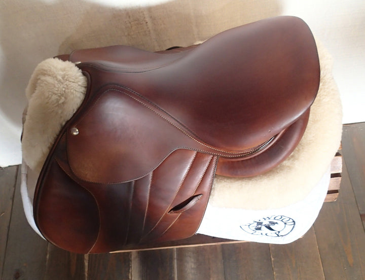 15" Baby Butet Premium Saddle - Full Calfskin - 2019 - P Seat - 0.5 Flaps - 4.25" dot to dot