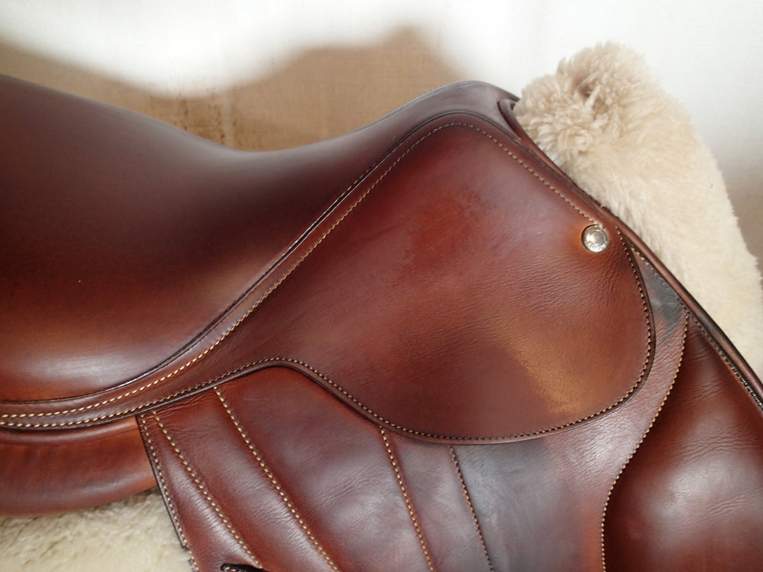 15" Baby Butet Premium Saddle - Full Calfskin - 2019 - P Seat - 0.5 Flaps - 4.25" dot to dot