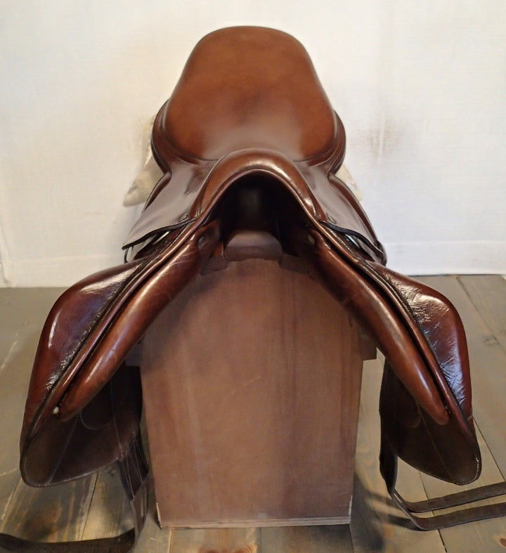 18" Antares Monoflap Saddle - Full Buffalo - 2002 - 4AA Flaps - 4.75" dot to dot