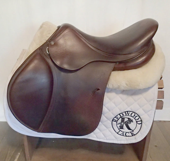 17" Antares Connexion Saddle - Full Buffalo - 2020 - 3AA Flaps - 5" dot to dot