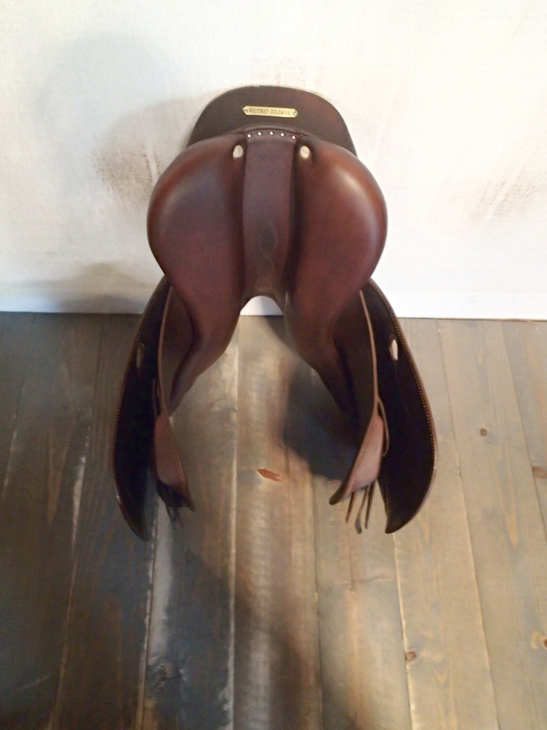 17" Antares Connexion Saddle - Full Buffalo - 2020 - 3AA Flaps - 5" dot to dot