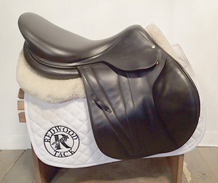 18" Butet Premium Saddle - Full Calfskin - 2018 - C Seat - 3 Flaps - 5" dot to dot