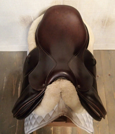 16.5" Voltaire Palm Beach Saddle - Full Buffalo - 2014 - 1 Flaps - 4.75" dot to dot - FIN Panels