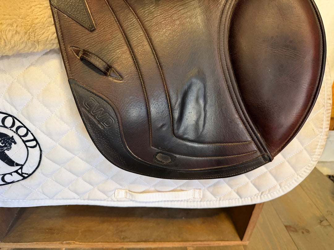 17" CWD Saddle - Full Buffalo - 2012 - 1C Flaps - SE01 - 4.25" dot to dot - Pro Panels (476)