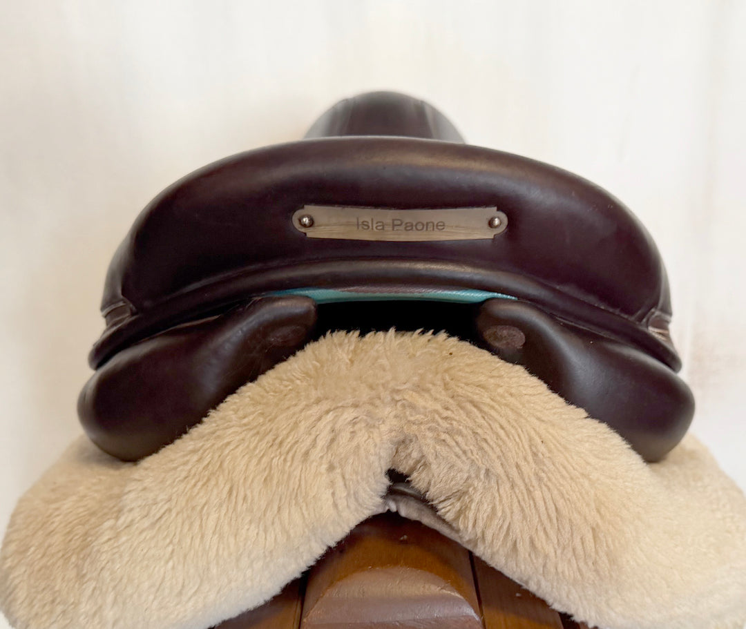 17.5" Voltaire Palm Beach Saddle - 2023 - Full Buffalo - 2A Flaps - 4.75" dot to dot - Pro Panels (481)