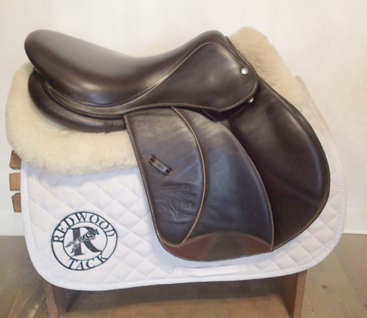 16.5" Voltaire Palm Beach Saddle - Full Buffalo - 2018 - 2A Flaps - 4.75" dot to dot - FIN Panels