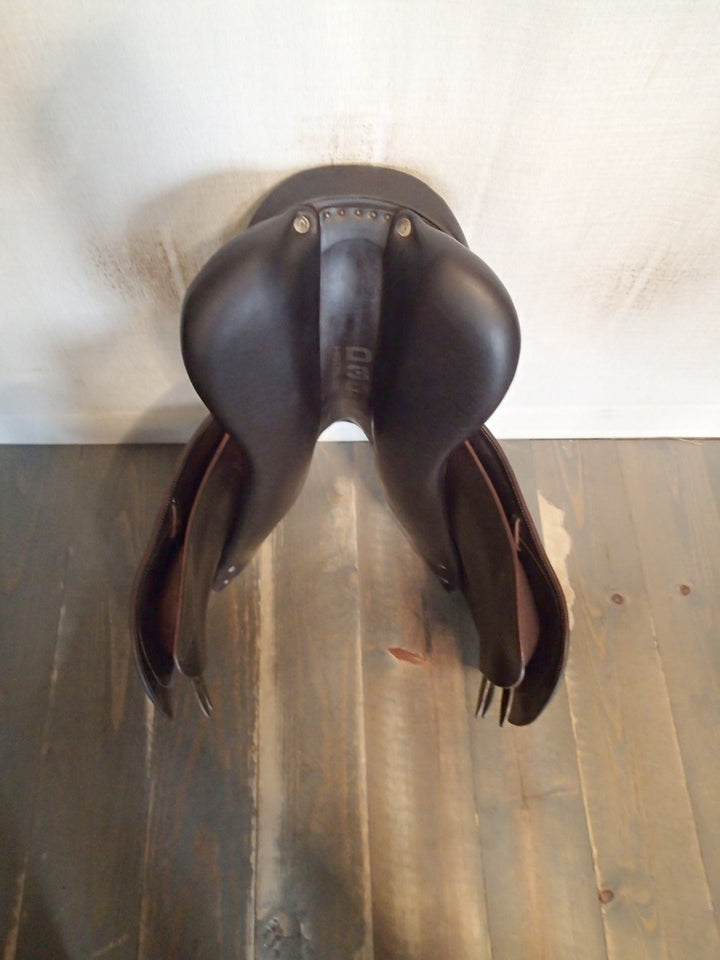 17" Devoucoux Biarritz Saddle - Full Buffalo - 2015 - 1A Flaps - D3D - 4.75" dot to dot