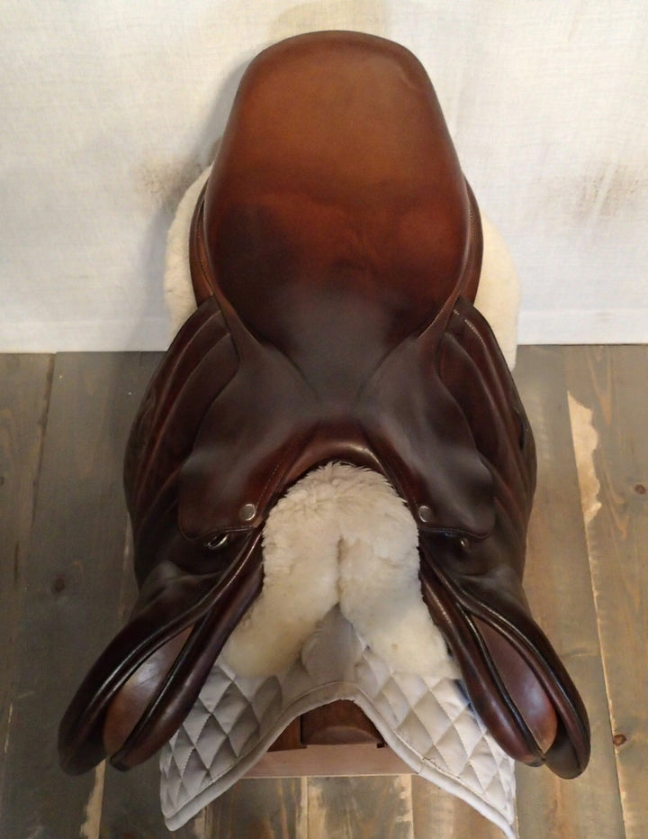 17.5" Butet Premium Saddle - Full Calfskin - 2015 - 3 Flaps - C Seat - 4.25" dot to dot