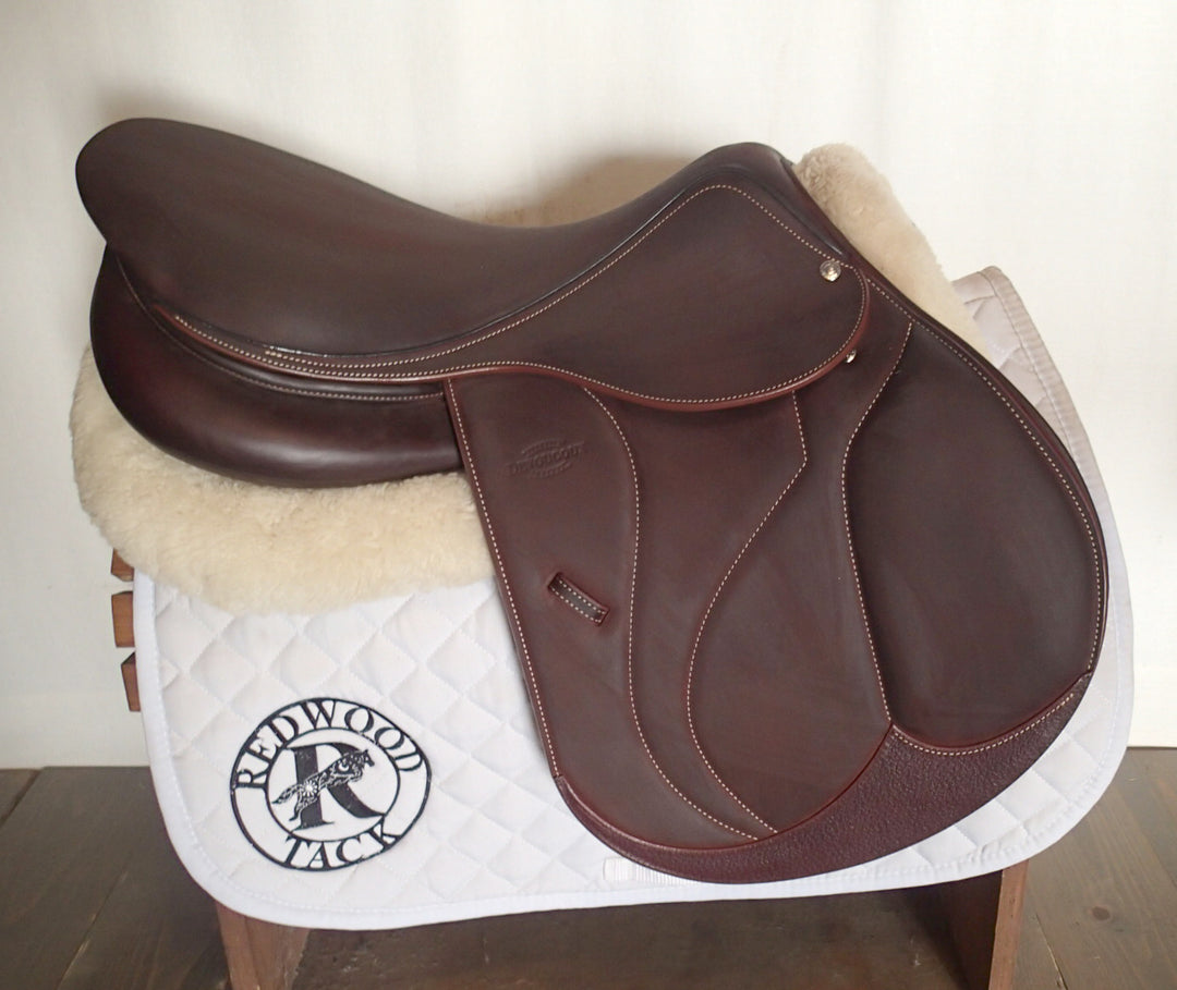 18" Devoucoux Biarritz S Saddle - Full Buffalo - 2021 - 2A Flaps - D3D - 5" dot to dot