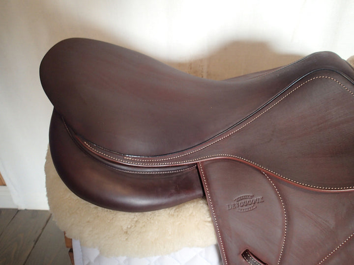 18" Devoucoux Biarritz S Saddle - Full Buffalo - 2021 - 2A Flaps - D3D - 5" dot to dot