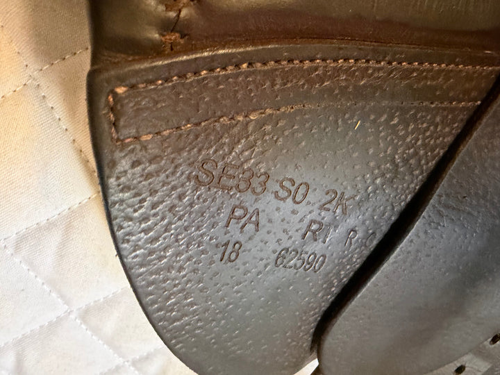 15.5" / 16" CWD 2Gs Saddle - Full Buffalo - 2018 - 2K Flaps - SE33 - 4.5" dot to dot - Pro Panels (496)