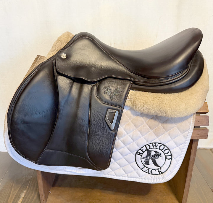 18" Voltaire Blue infinite Saddle - Full Buffalo - 2021 - 2A Flaps - Pro Panels (497)