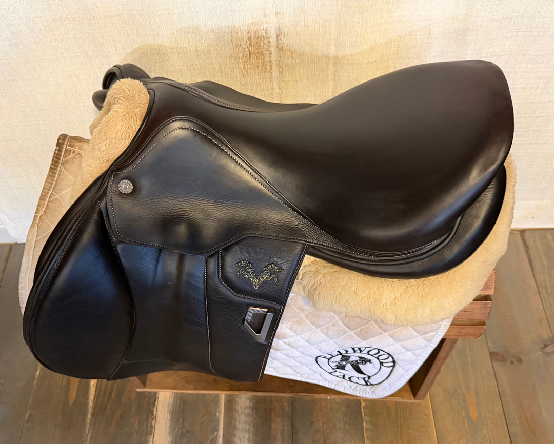 18" Voltaire Blue infinite Saddle - Full Buffalo - 2021 - 2A Flaps - Pro Panels (497)