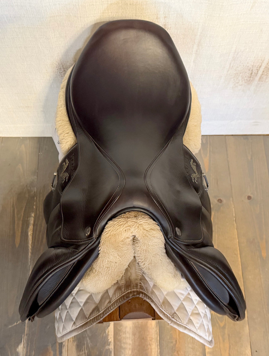 18" Voltaire Blue infinite Saddle - Full Buffalo - 2021 - 2A Flaps - Pro Panels (497)