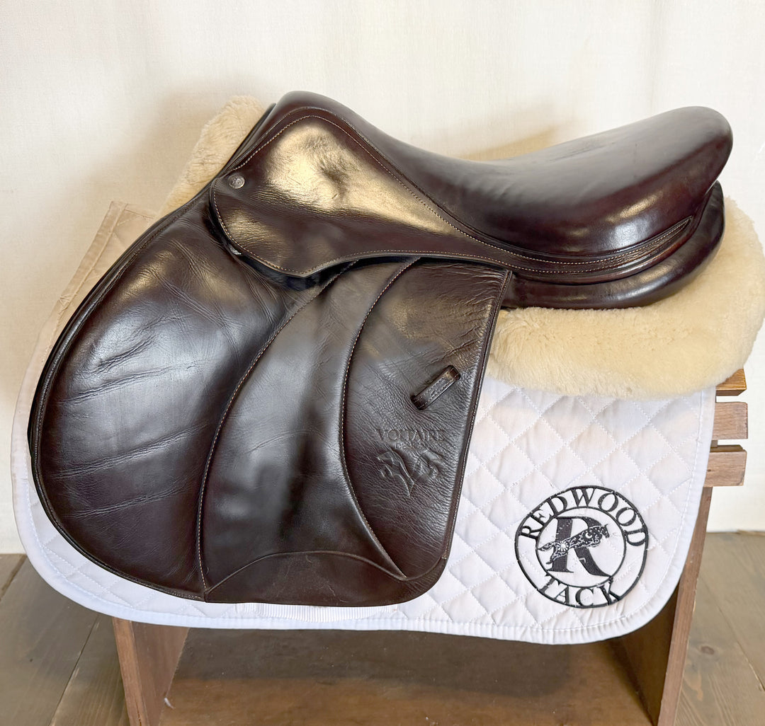 17.5" Voltaire Palm Beach Saddle - Full Buffalo - 2022 - 3AA Flaps - 4.75" dot to dot - Pro Panels (505)