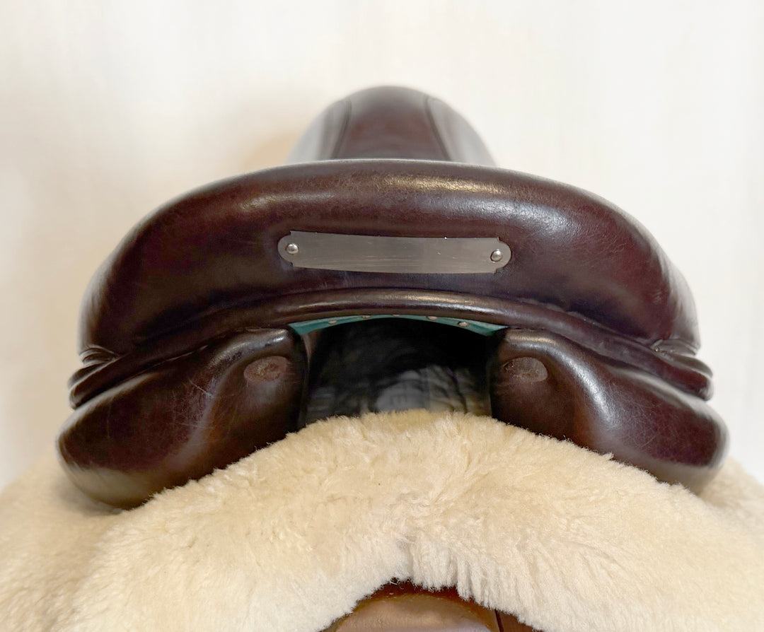 17.5" Voltaire Palm Beach Saddle - Full Buffalo - 2022 - 3AA Flaps - 4.75" dot to dot - Pro Panels (505)