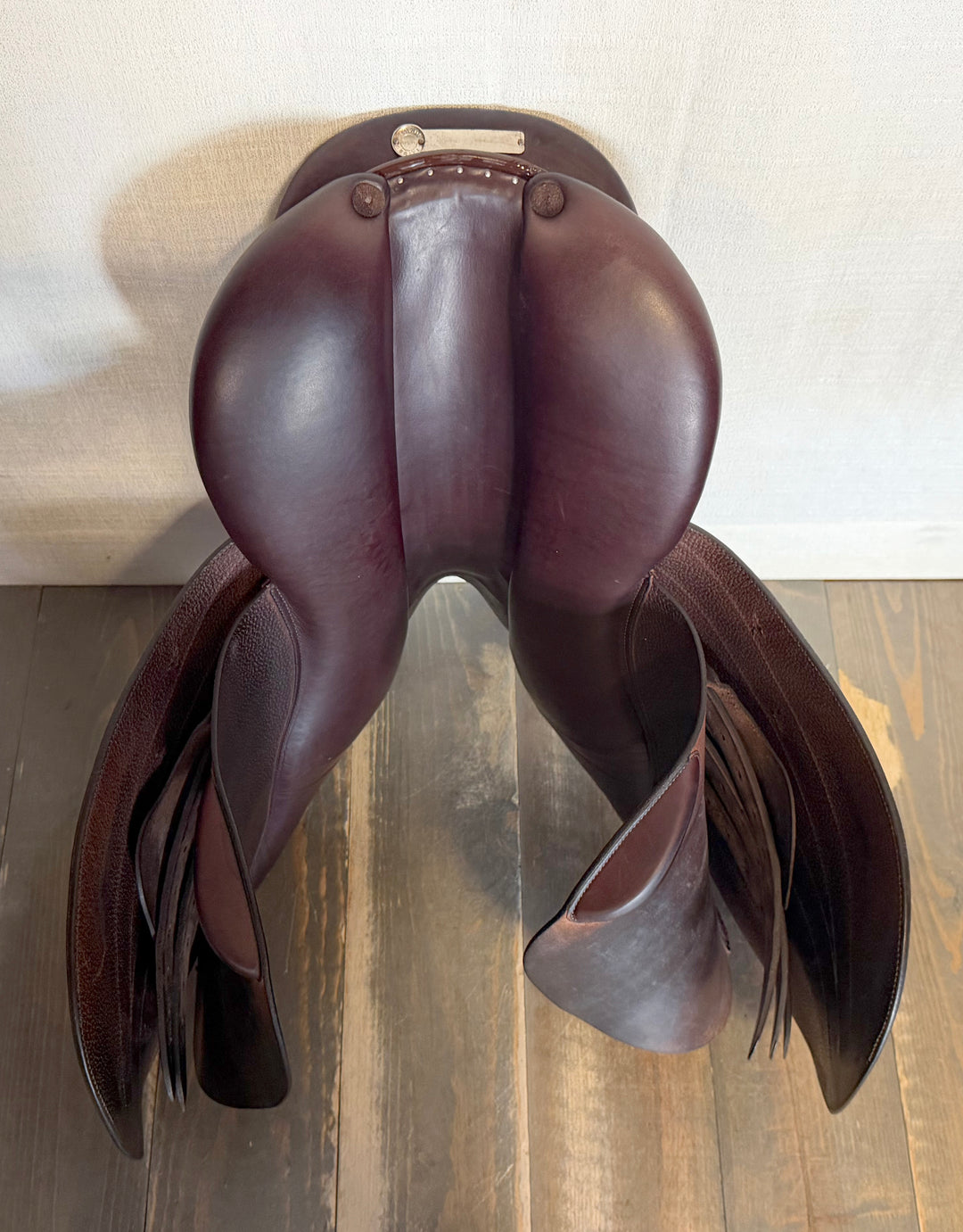 17" Butet Premium Saddle - Full Calfskin - 2022 - L Seat - 2.25L Flaps - 4.25" dot to dot (507)